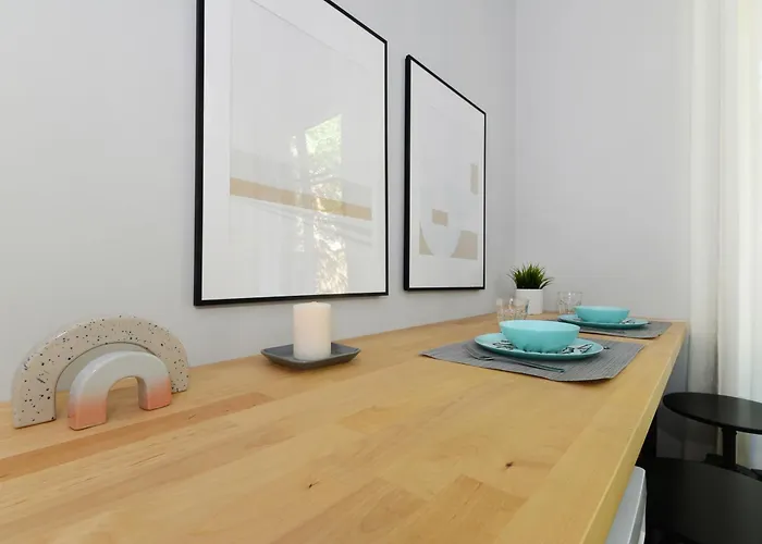 Apartmán Monochrome Chic R61 Budapešť